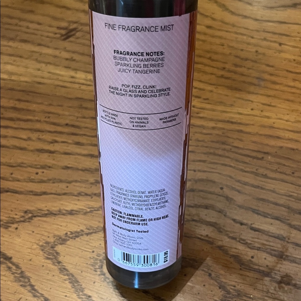 Bath & Body Works Champagne Toast‎ Fragrance Mist - Picture 4 of 7